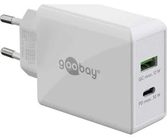 Goobay | Dvigubas USB-C PD greitasis įkroviklis (30 W) | 61674
