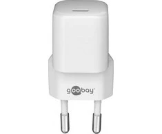 Goobay Apvalus | USB-C PD GaN greitasis įkroviklis Nano (30 W) | 59716 | N/A