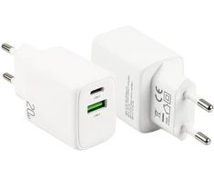 Įkroviklis Good Connections USB 20W 2-Port PPS PD 3.0W (PCA-W009W)