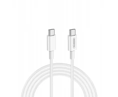 Įkroviklis Įkroviklis Sieciowa Somostel 25W PD + kabelis usb-c - usb-c 1m balta TTT