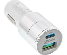 InLine 1x USB-A 1x USB-C 2,5 A (31502W)