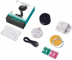 Joyroom JR-ZS408 magnetic holder with 15W inductive charger for car cockpit – juodas