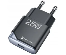 Phone charger Forcell F-Energy Ultra Slim GaN III USB C PD QC4.0 3A 25W B125101-E juodas