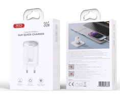 Įkroviklis jungiama į tinklą XO CE20, 30W, GaN, USB-C