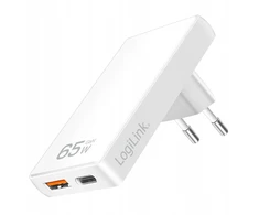 Įkroviklis LogiLink PA0368 USB GaN 1x USB-A 1x USB-C 65 W