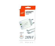Įkroviklis LTC Įkroviklis SIECIOWA PD + QC 3A + KABELIS TYPE-C 1m, PD20W 3000mA