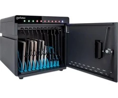 Intracom MANHATTAN 10 USB-C PD prievadų stalinio kompiuterio įkrovimo spinta – 180 W
