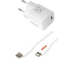 Mercodan Įkroviklis 20 W, m. „Lightning“ USB kabelis, 1,0 m, MFi