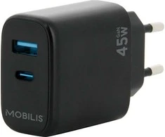 Įkroviklis Mobilis WALL CHARGER - 45W - 1 USB A +