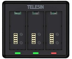 Charger for 3 batteries for GoPro HERO 13 Telesin (S0-BCG-12-TGP)