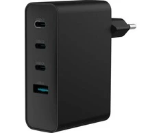 NATEC NUC-2234 mobile device charger Nešiojamas kompiuteris, Išmanusis telefonas Juodas AC Fast charging Indoor