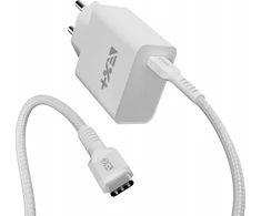 Įkroviklis NEXT ONE NEXT ONE Įkroviklis jungiama į tinklą 20W PD 1xUSB-C su kablem USB-C baltas