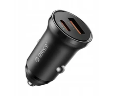 Orico automobilio įkroviklis PD 65W, USB-C, USB-A