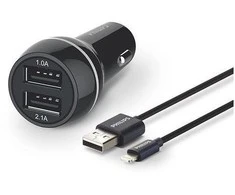 Įkroviklis Philips 2x USB- A 3.1 A (DLP2357V / 10)