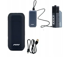 Įkroviklis P.M.I Įkroviklis 2x 18650 + Powerbank Usb-c / Usb-a Do Smokeninja Pro I Smokegenie / Pmi 18650