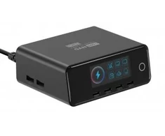 Įkroviklis PowerNeed Įkroviklis jungiama į tinklą Newell GaN 240 W TFT - EU