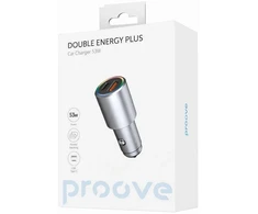 PROOVE Automobilinis įkroviklis Double Energy Plus 53W (USB + Type-C) (Proove)