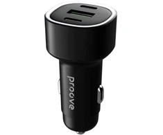 PROOVE Įkroviklis Automobilinis Flash 60W (2*Type-C + USB) (Proove)