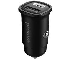 PROOVE Automobilinis įkroviklis Flash 30W (Type-C + USB) (Proove)