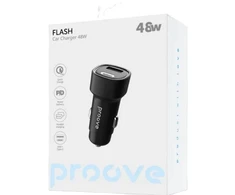PROOVE Automobilinis įkroviklis Flash 48W (Type-C + USB) (Proove)