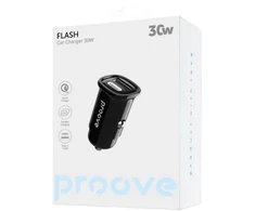 PROOVE Automobilinis įkroviklis Flash 30W (Type-C + USB) (Proove)