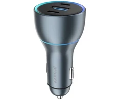Automobilinis įkroviklis Proove Super Charge 130W (2 Type-C + USB)