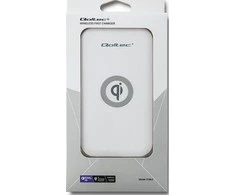 QOLTEC 51842 Qoltec indukcinis belaidis įkroviklis | Qualcomm QuickCharge 3.0 | 10W | baltas