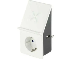 REV USB įkrovimo adapteris su belaidžiu įkrovimu + 1x lizdas