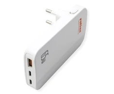 Roline Itin plonas USB sieninis įkroviklis, 2 C tipo portai, 1 A tipo portas, 65 W (19.11.1058)
