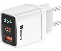 Sandberg 2in1 Charger 1xUSB-C 1xUSB 35W
