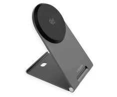 Foldable wireless charger Qi2.2 25W VEGER Q3 Pro juodas