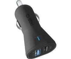 Įkroviklis SBS Mobile 2x USB-A 2.1 A (TEKITCRC2U21UL)