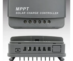 Adapteris Saulės valdiklis įkrovimo mppt su temperatūros jutiklis 20a12v / 24v lcd 2 x usb Qoltec