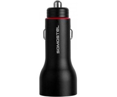 Įkroviklis Somostel 2x USB-A 5 A (SMS-89 Juodas)