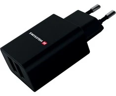 Swissten įkroviklis 2x USB-A 2.1 A (22033000)
