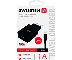 Swissten 1x USB-A 1 A įkroviklis (22064000)