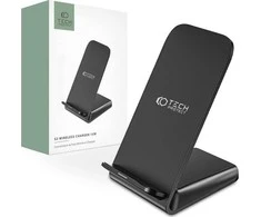 Belaidis įkroviklis 15W Tech-Protect QI15W-S2 juodos spalvos