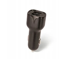 Telforceone „Setty“ 2xUSB automobilinis įkroviklis 2,4A, juodas, R
