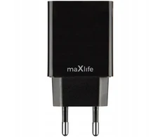Telforceone Maxlife MXTC-12 charger 1x USB-A 4,8A juodas