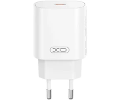 XO sieninis įkroviklis CE25 PD 25W 1x USB-C baltas