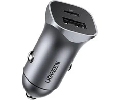 UGREEN automobilinis įkroviklis CD130 USB USB-C 24W
