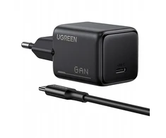 Įkroviklis Ugreen Įkroviklis jungiama į tinklą UGREEN X517, 25W, USB-C GaN + kabelis 1m