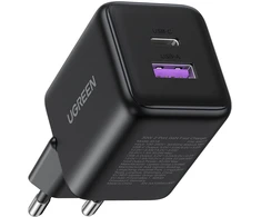 Įkroviklis Ugreen Ugreen 65014 kroviklis įrenginiams przenośnych Ausinių rinkinys, Mobilusis telefonas, Išmanusis telefonas, Planšetė, Telefonas Prąd przemienny Szybkie ładowanie