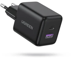 Įkroviklis Ugreen Ugreen 65014 kroviklis įrenginiams przenośnych Ausinių rinkinys, Mobilusis telefonas, Išmanusis telefonas, Planšetė, Telefonas Prąd przemienny Szybkie ładowanie
