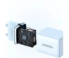 UGREEN X512 20 W GAN 1X USB-C MAITINIMO ADAPTERIS – mėlyna