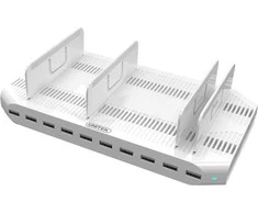 "UNITEK Y-2172 Unitek Docking Station 10x USB 2,4A, 96W Y-2172"