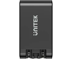 Unitek Kelioninis įkroviklis su hubu GaN 3-in-1 | 65W | 4K@60Hz | USB-A | HDMI | USB-C