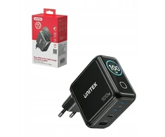 UNITEK WALL CHARGER WITH SCREEN 100W 3XUSB-C PD3.0