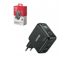 UNITEK WALL CHARGER WITH SCREEN 140W 3XUSB-C PD3.0