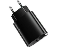 USAMS ĮKROVIKLIS CC131 VIENKARTINIS C TIPO 20W Juodas